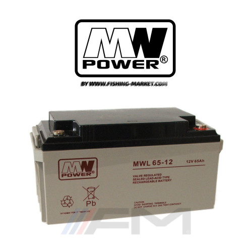Акумулаторна тягова батерия MW POWER AGM - MWL 65Ah 12V